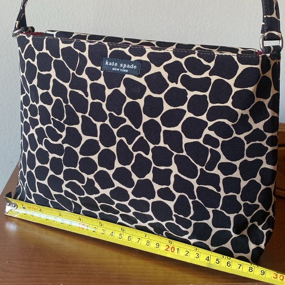 Vintage Kate Spade Giraffe Print Shoulder Bag - Picture 14 of 14